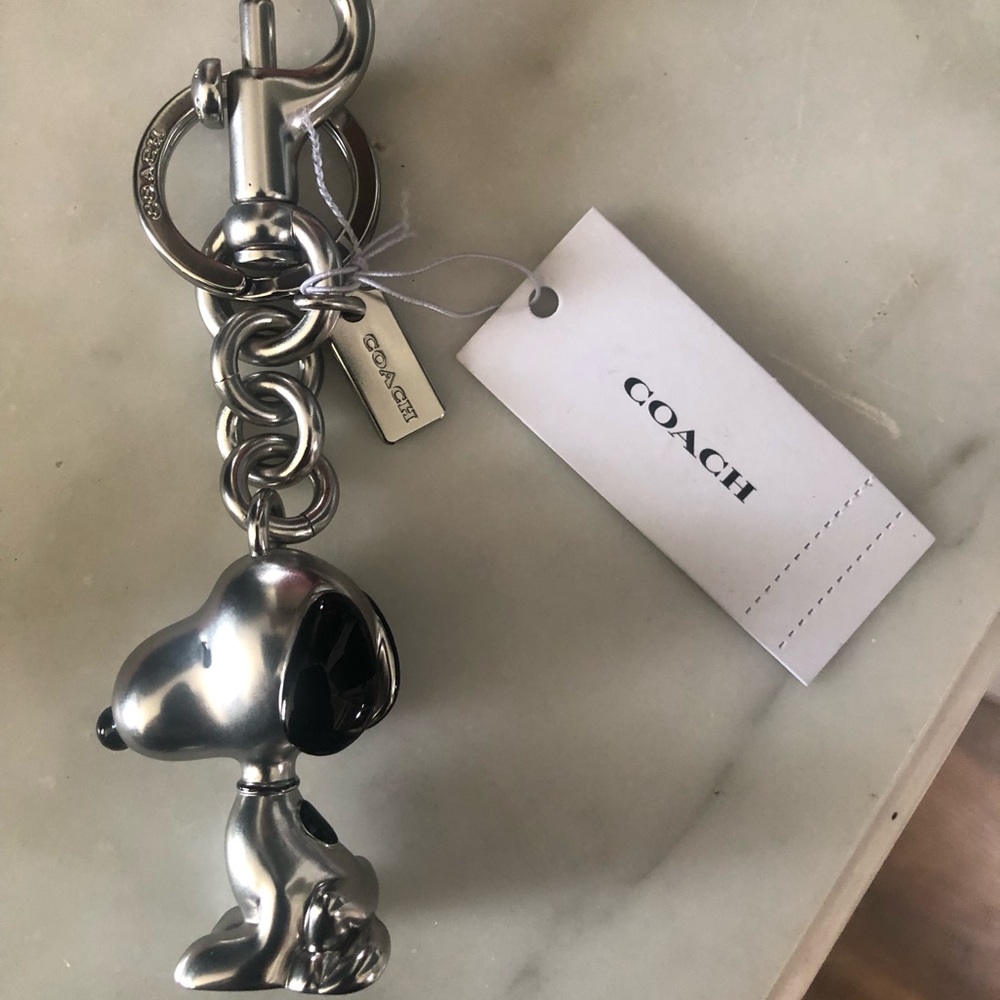 Coach Snoopy bag charm